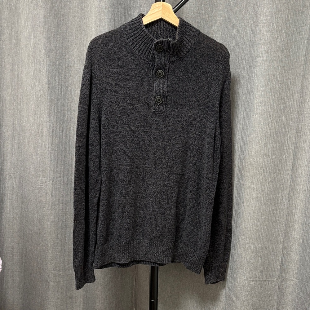 Urban Pipeline Dark Gray Turtleneck Sweater